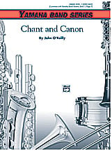 Chant and Canon Concert Band sheet music cover
